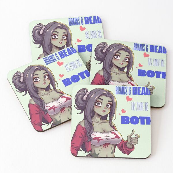 Item preview, Brains And Beauty  This Zombie has Both  designed and sold by KnottyToons.