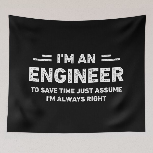Item preview, I Am an Engineer Vintage Funny Engineer designed and sold by RareBunny.