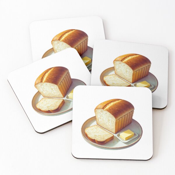 Item preview, Freshly Baked Bread with Butter designed and sold by Little Care Studio.
