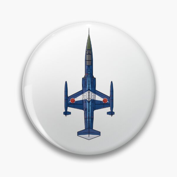 Item preview, JASDF F-104J "EIKOU" Starfighter Fighter Jet "CHINEN" HD 4C Illustration designed and sold by MIL-ART-JPN.