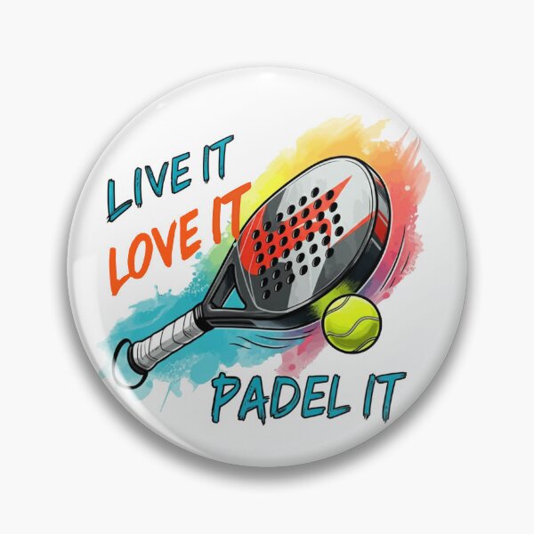 Item preview, Padel, live it love it designed and sold by BlackCoralArt.