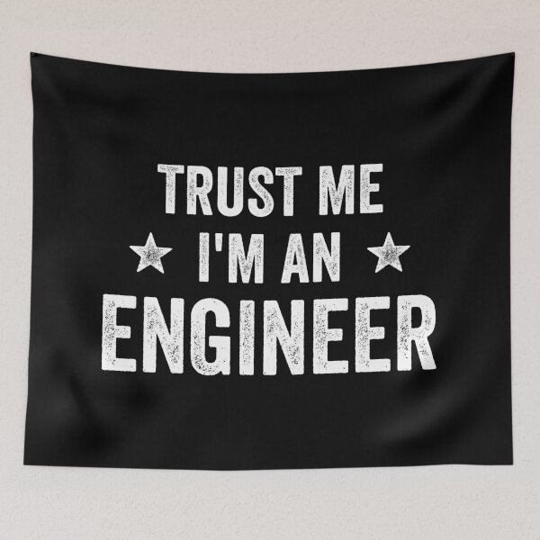 Item preview, Trust Me I'm An Engineer Vintage Funny Engineer designed and sold by RareBunny.