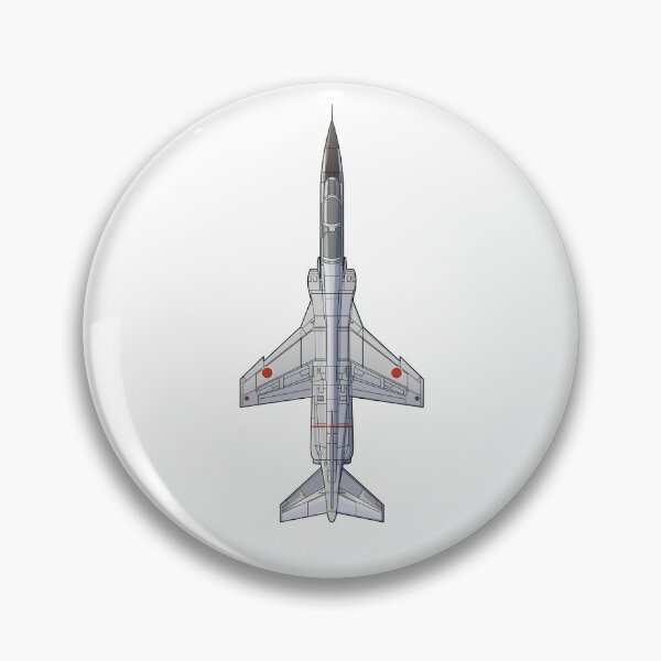 Item preview, JASDF T-2 Trainer Aircraft LATE HD 4C Illustration designed and sold by MIL-ART-JPN.