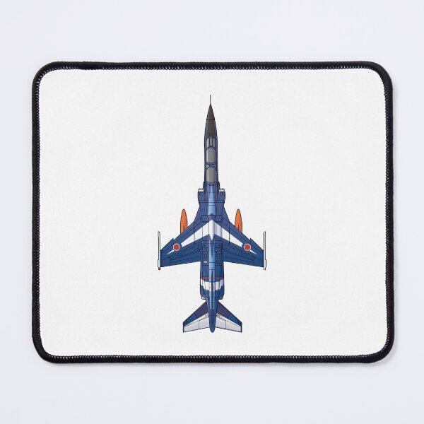 Item preview, JASDF T-2 Trainer Aircraft "Blue Impulse" HD 4C Illustration designed and sold by MIL-ART-JPN.