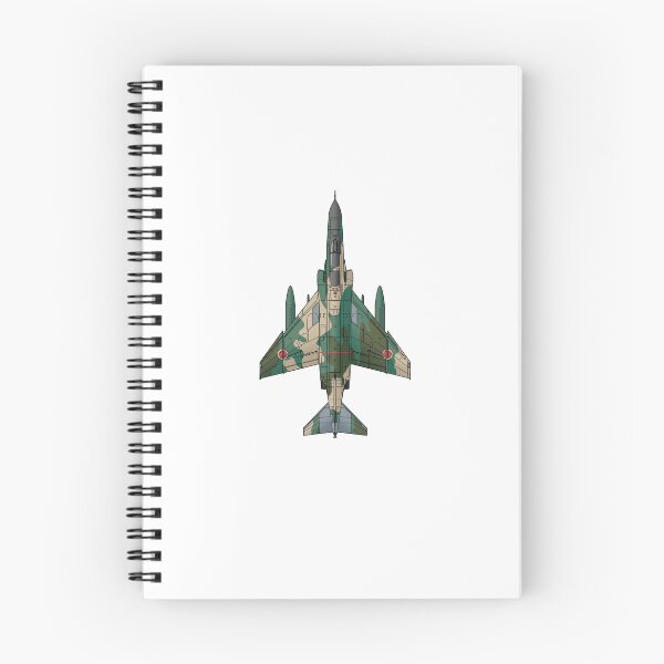 Item preview, JASDF RF-4EJ Recon Phantom Tactical Reconnaissance Jet HD 4C Illustration designed and sold by MIL-ART-JPN.
