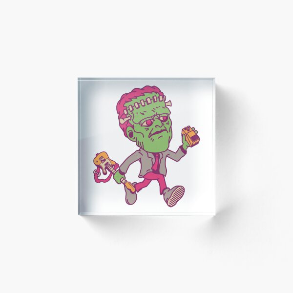 Artikelvorschau, Halloween Frankenstein Gitarre entworfen und verkauft von SpectacledBoi.