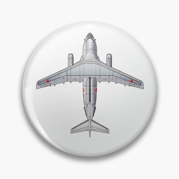 Item preview, JASDF C-1 Flying Test Bed HD 4C Illustration designed and sold by MIL-ART-JPN.