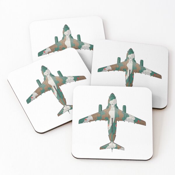 Item preview, JASDF C-1 Military Transport Aircraft HD 4C Illustration designed and sold by MIL-ART-JPN.