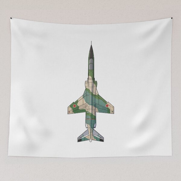 Item preview, JASDF F-1 Support Fighter Jet HD 4C Illustration designed and sold by MIL-ART-JPN.