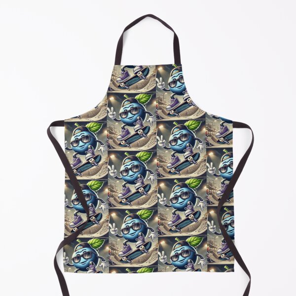 Item preview, Cool Blueberry Skater at Urban Street Skatepark designed and sold by mkzmerch.