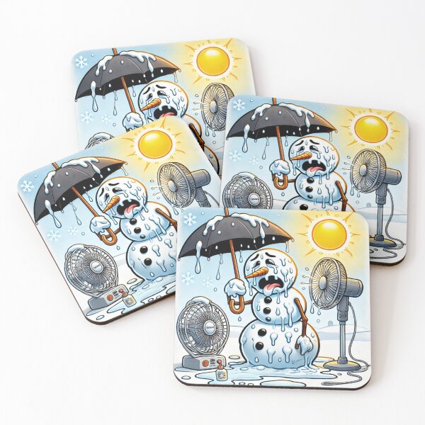 Item preview, Melting snowman  designed and sold by itskrrish.