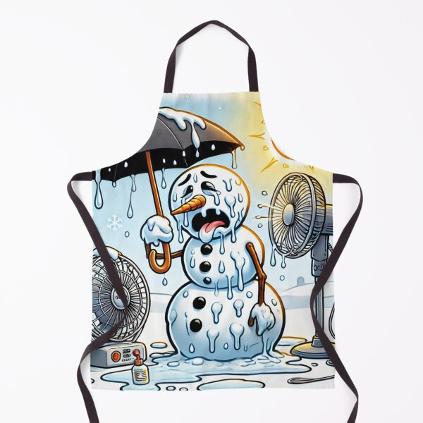 Item preview, Melting snowman designed and sold by itskrrish.