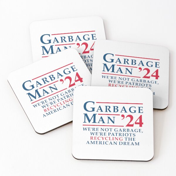 Item preview, We're not garbage, we're patriots recycling the American Dream, Garbage Trump vivek 2024 designed and sold by rachimariposa.