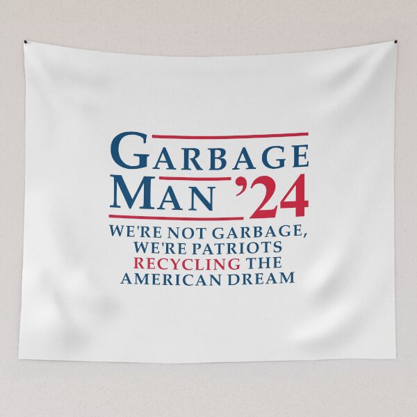 Item preview, We're not garbage, we're patriots recycling the American Dream, Garbage Trump vivek 2024 designed and sold by rachimariposa.