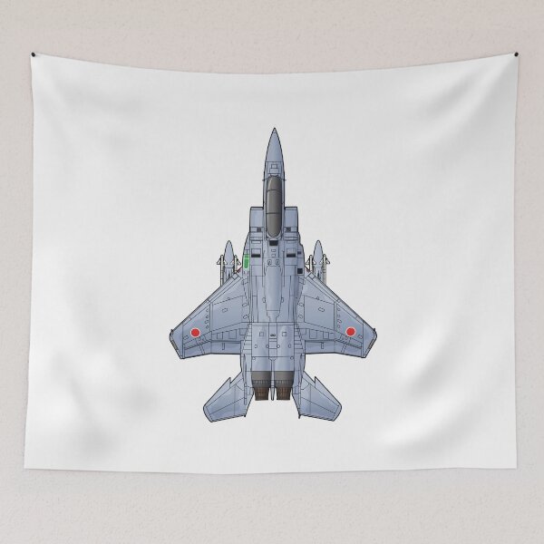 Item preview, JASDF F-15DJ EAGLE FighterJet HD 4C Illustration designed and sold by MIL-ART-JPN.