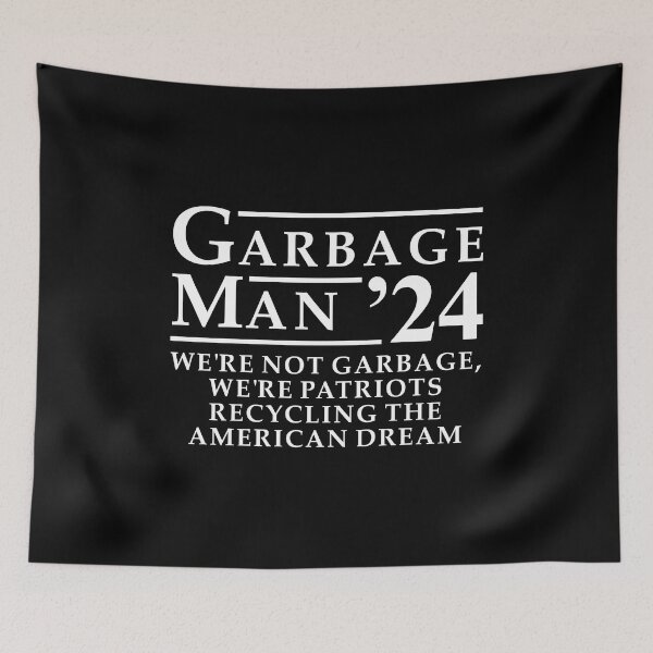 Item preview, We're not garbage, we're patriots recycling the American Dream, Garbage Trump vivek 2024 designed and sold by rachimariposa.