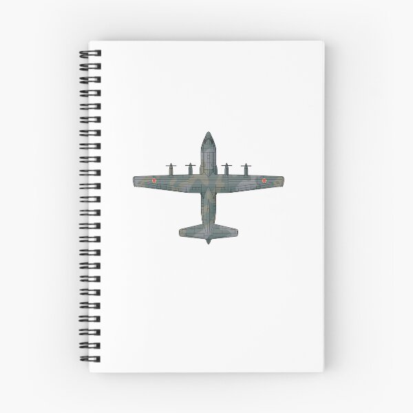 Item preview, JASDF C-130H Hercules Military Transport Aircraft Green HD 4C Illustration designed and sold by MIL-ART-JPN.