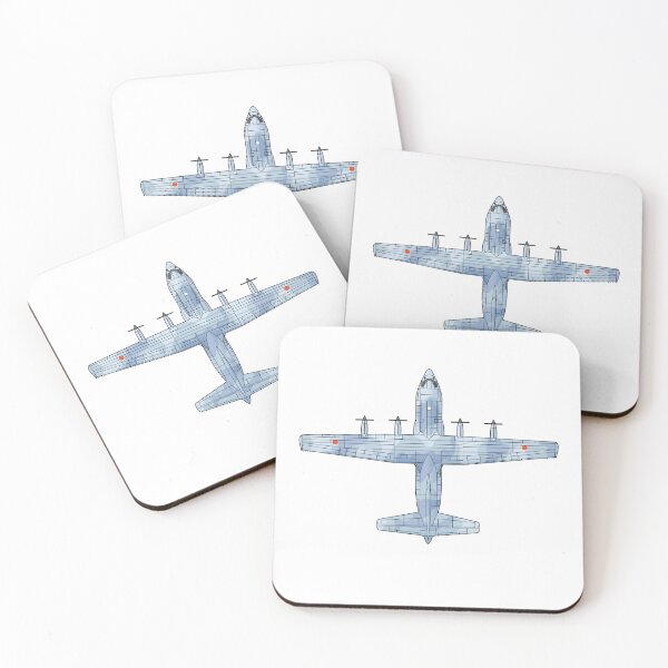 Item preview, JASDF C-130H Hercules Military Transport Aircraft Sky HD 4C Illustration designed and sold by MIL-ART-JPN.
