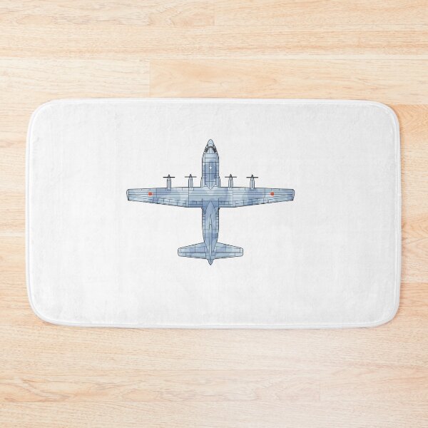 Item preview, JASDF C-130H Hercules Military Transport Aircraft Sky HD 4C Illustration designed and sold by MIL-ART-JPN.