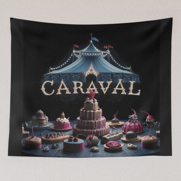 Item preview, caraval , Carnival With a Dessert Table in a Dark Style designed and sold by RAZ1995.