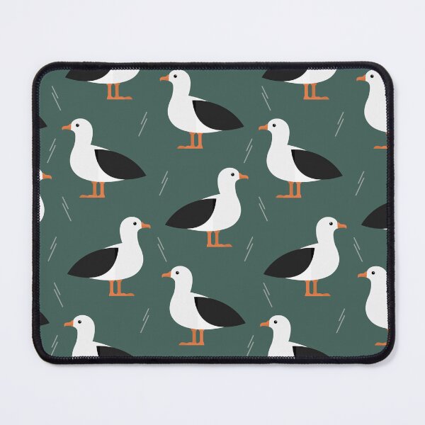 Item preview, Albatrosses on green designed and sold by reneesillus.