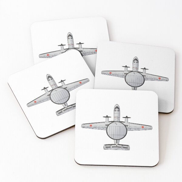 Item preview, Ilustración del avión de combate aéreo JASDF E-2C Hawkeye HD 4C designed and sold by MIL-ART-JPN.