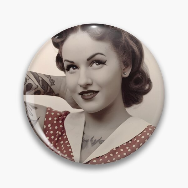 Item preview, Pin-Up Tattooed Girl designed and sold by Dilwish5.