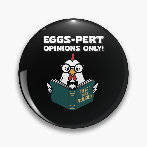 Item preview, Eggs-pert Opinions Only! designed and sold by TrippyOutfitter.