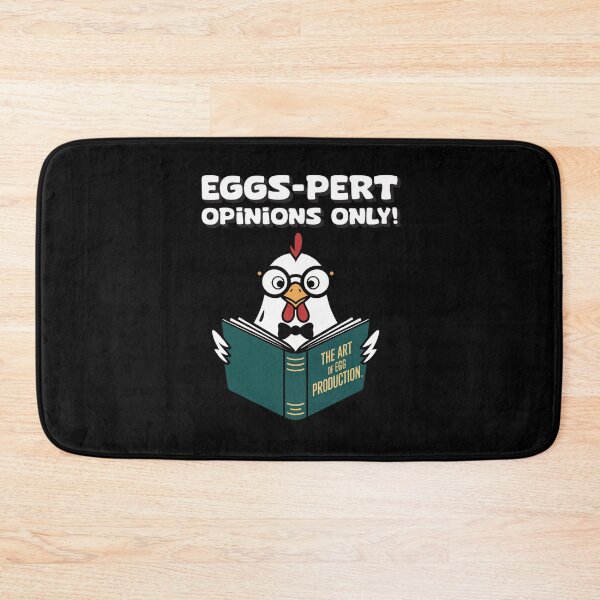 Item preview, Eggs-pert Opinions Only! designed and sold by TrippyOutfitter.