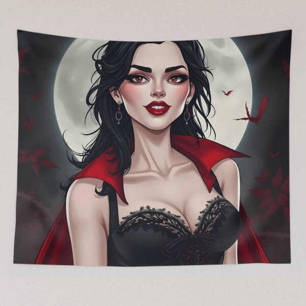 Aperçu de l'œuvre Pin-up vampire créée et vendue par Dilwish5.
