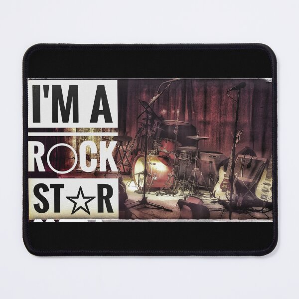 Item preview, I'm A Rock Star designed and sold by kinkatstyle.