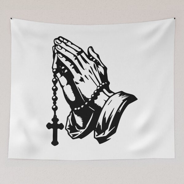 Item preview, Hand Pray God Funny designed and sold by ipan.