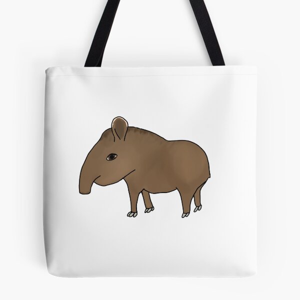 Item preview, Silly Little Brazilian Lowland Tapir designed and sold by ThatIsSomething.
