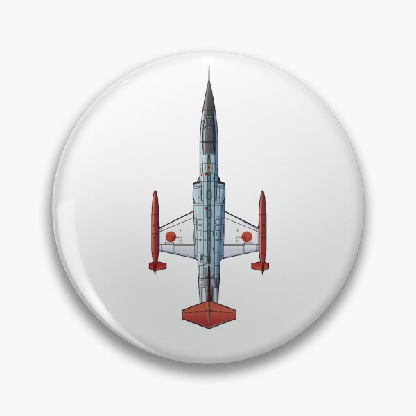 Item preview, JASDF UF-104J Target drone HD 4C Illustration designed and sold by MIL-ART-JPN.