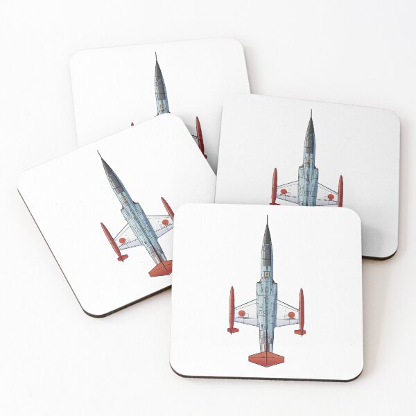 Item preview, JASDF UF-104J Target drone HD 4C Illustration designed and sold by MIL-ART-JPN.