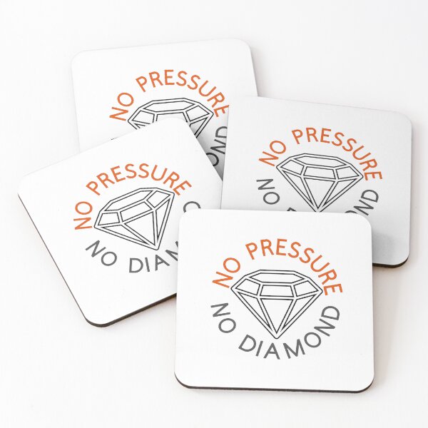 Item preview, No Pressure No Diamond designed and sold by TShirtCrafters.