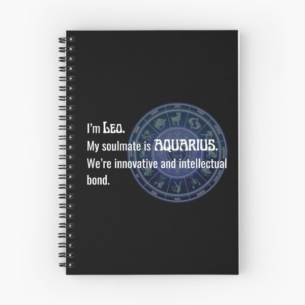 Item preview, Leo and Aquarius: Innovative and Intellectual Bond designed and sold by Golden8MG.