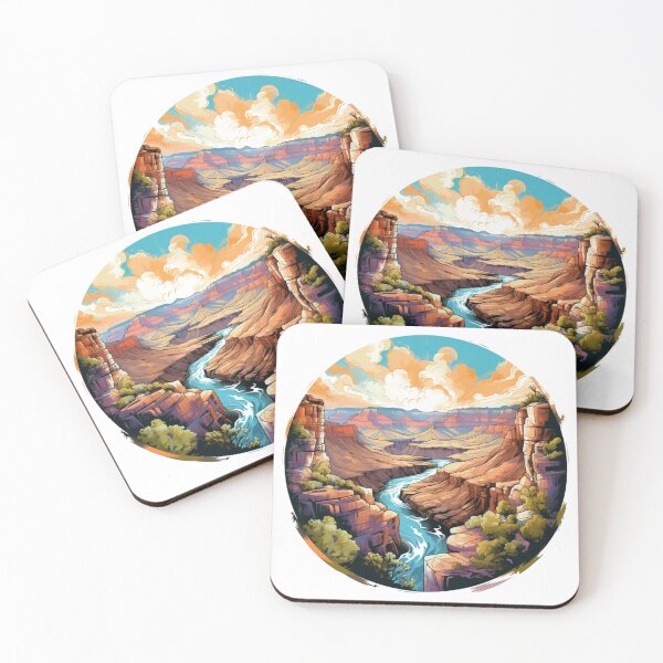 Item preview, Sunset Over the Canyon designed and sold by Printinkverse.