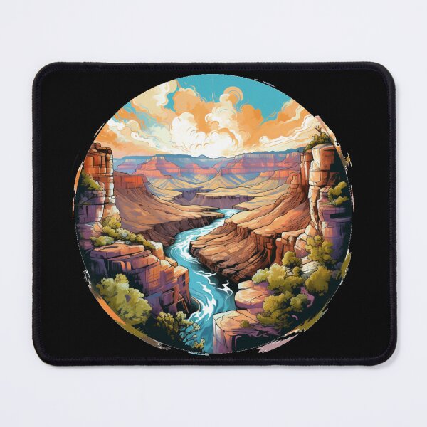 Item preview, Sunset Over the Canyon designed and sold by Printinkverse.