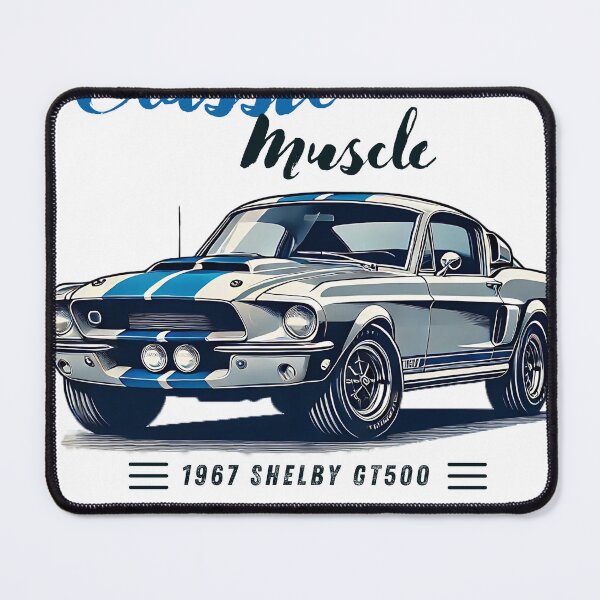 Item preview, 1967 Shelby GT 500 Classic Car Illustration designed and sold by tarzbol.