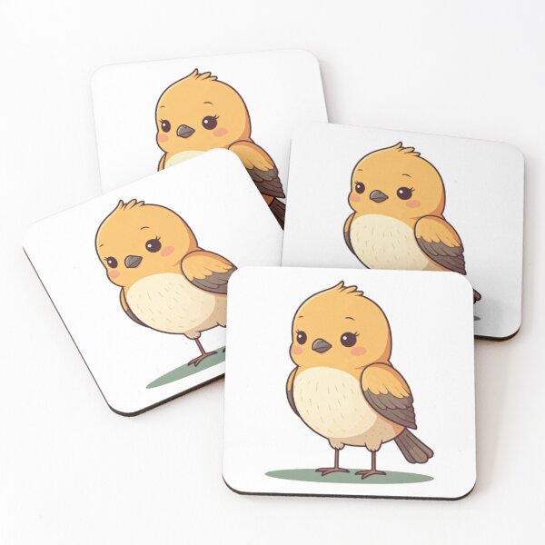 Item preview, Cute Cartoon Bird Character designed and sold by CanvasWhimsy.