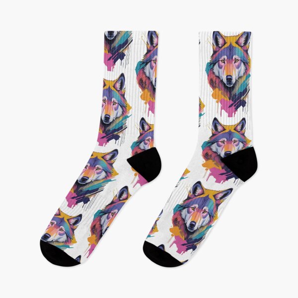 Item preview, Painterly Wolf Portrait Illustration designed and sold by Adam Regester.