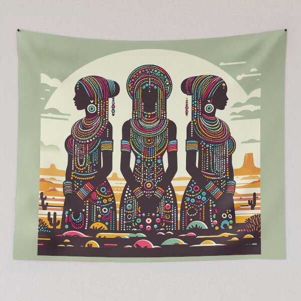 Item preview, Vibrant Rendille Women’s Beaded Heritage Art designed and sold by communedesigns.