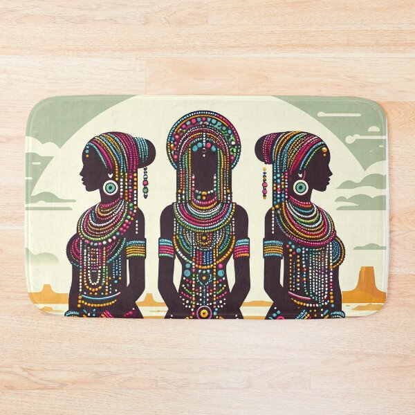 Item preview, Vibrant Rendille Women’s Beaded Heritage Art designed and sold by communedesigns.