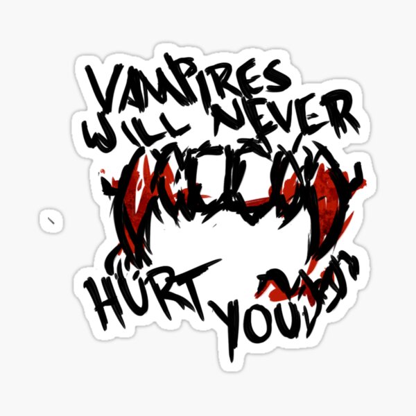 Vampires Sticker
