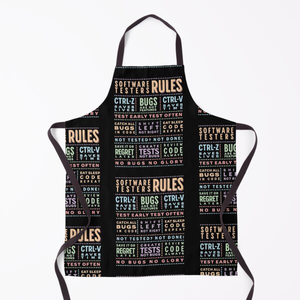 Item preview, Software Testers Rules designed and sold by softwaretesting.