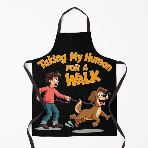 Item preview, Walk the Human -Hilarious Pet Owner T-Shirt designed and sold by AlienTechs.