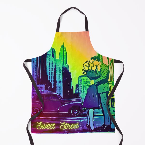 Item preview, Sweet street, Love, vivid romantic scenes, comics style artwork, vivid city, vivid vintage designed and sold by silent-violin.