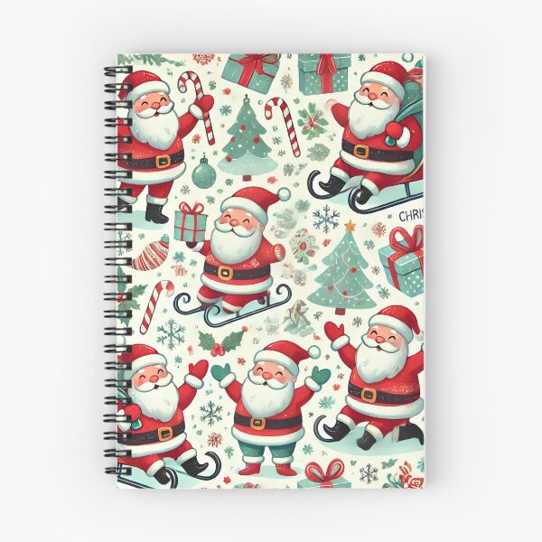 Item preview, Vintage Christmas Pattern with Santa Claus designed and sold by SolannaAS.