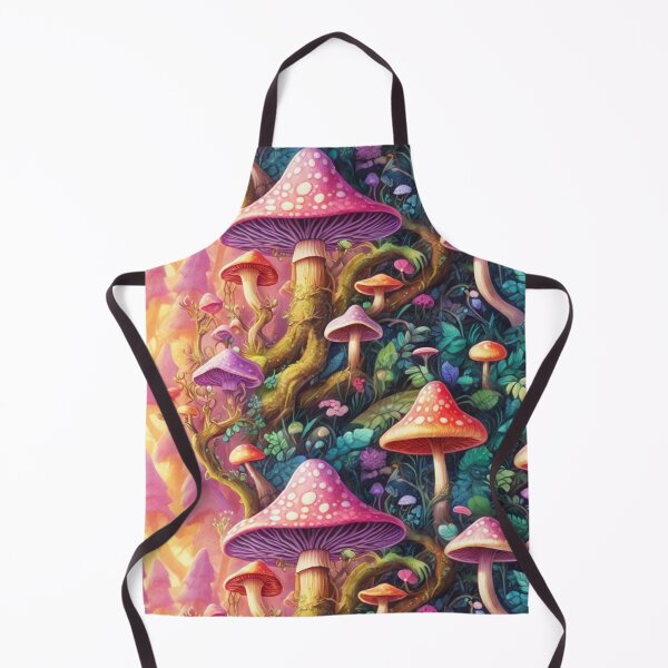 Item preview, Psychedelic Mushroom Wonderland A Whimsical Tapestry of Fungi and Flora designed and sold by Salahuddin190.
